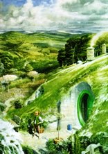 ...one morning long ago, Bilbo was standing at his door...
