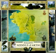 Middle-earth Illustrated Map