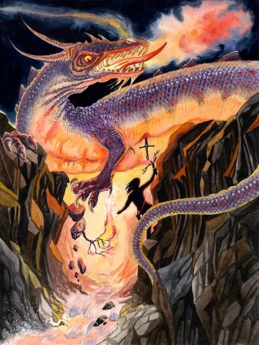 Glaurung's Death Throes